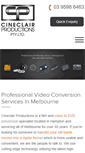 Mobile Screenshot of cineclairproductions.com.au